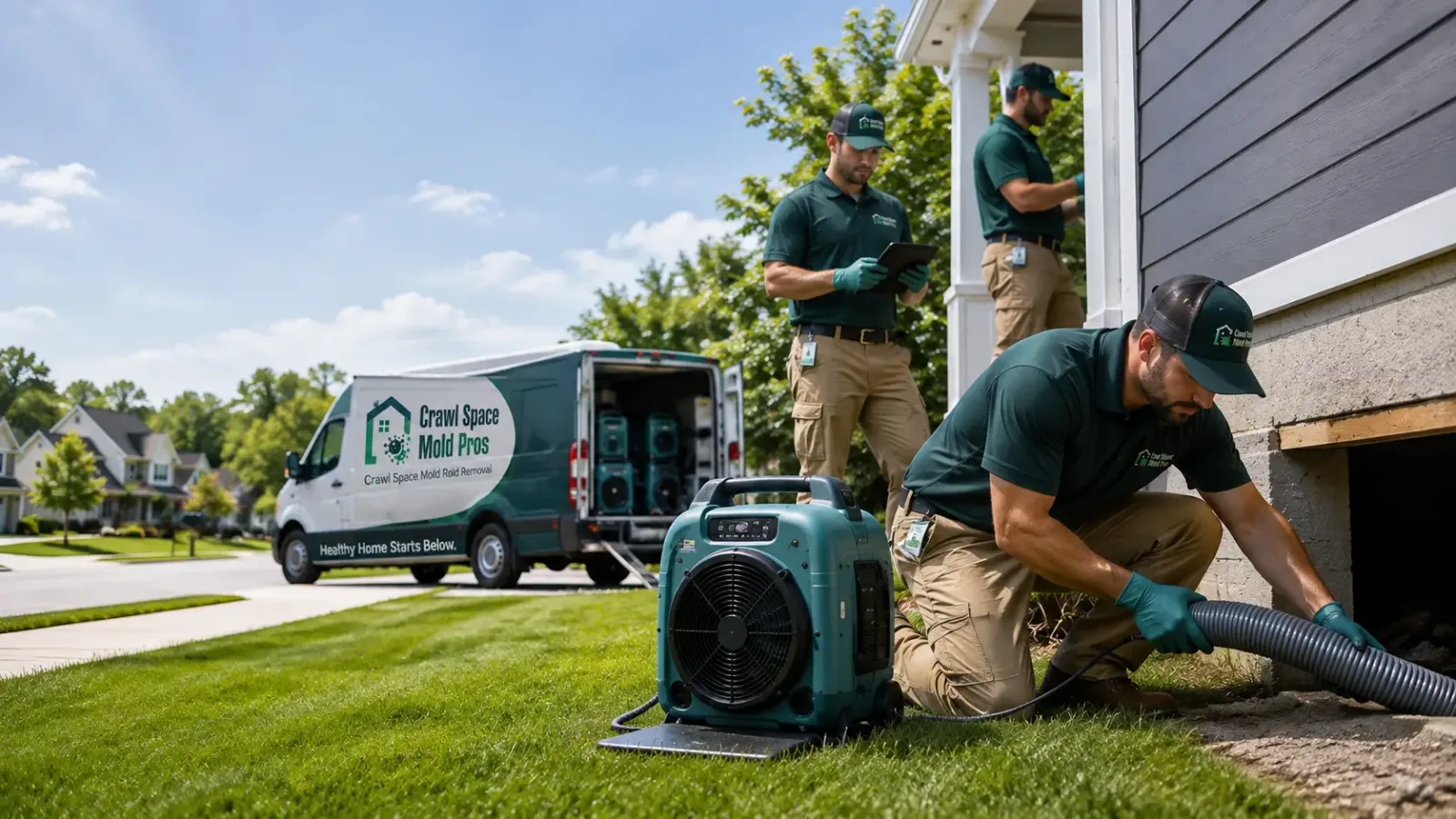 Crawl Space Mold Removal in Villas, NJ